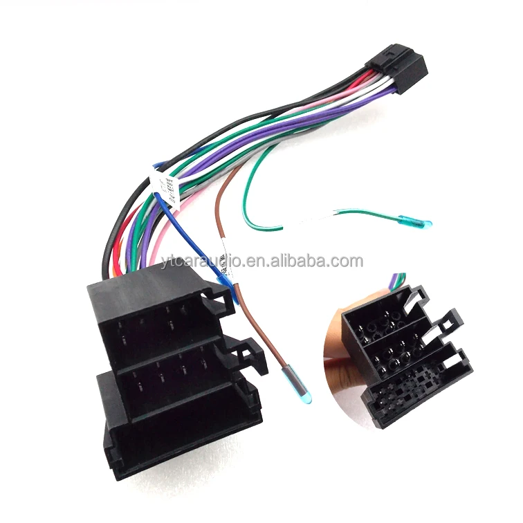 Car 16pin Wiring Harness USB Adapter For Hyundai Verna/Accent/Forte/Cerato/Sorento/Sportage/Soul Stereo Installation