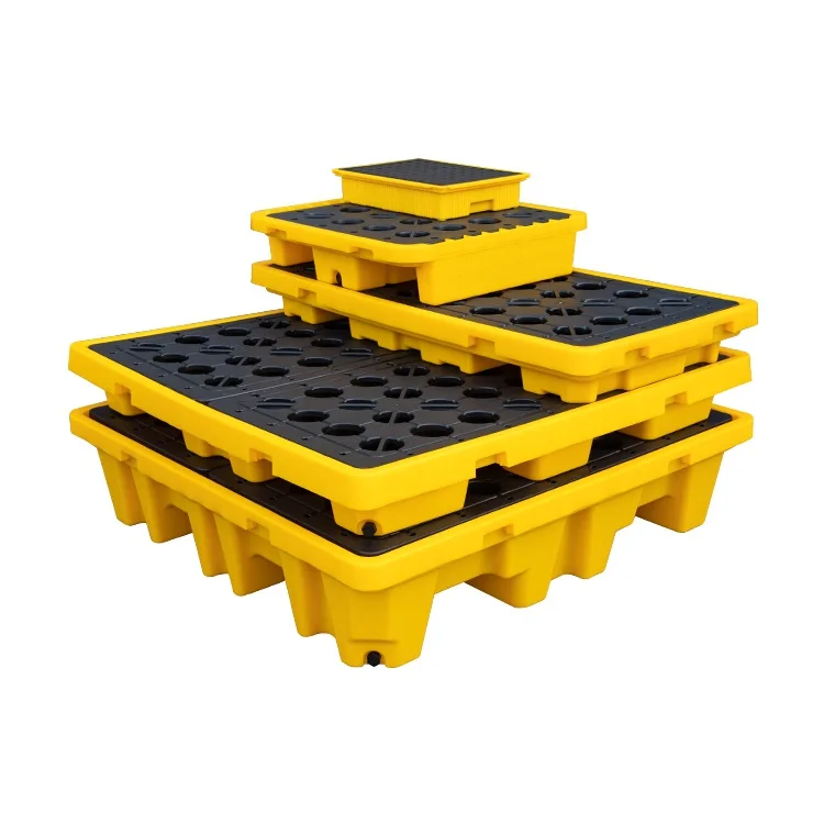 For Laboratory Safety Leak Proof Liquid Collecting Small Size Spill Deck Spill Pallet Container
