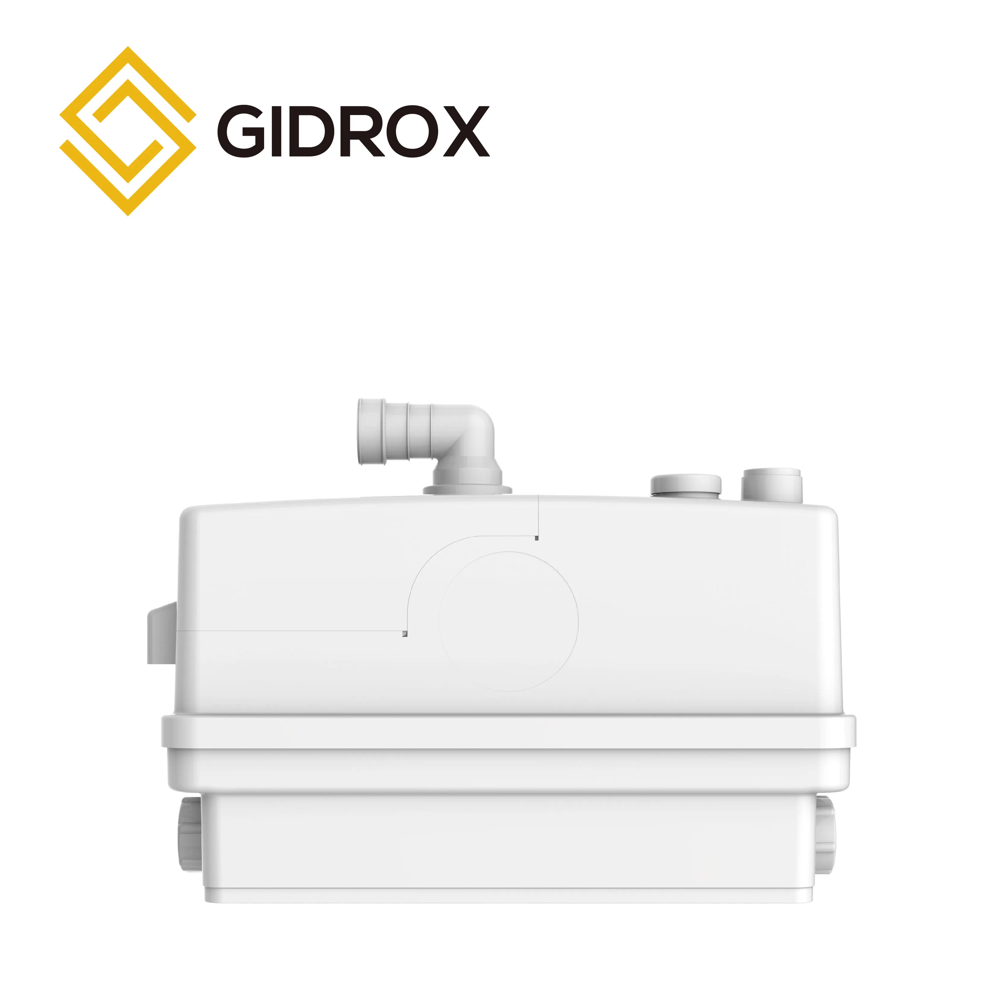 GIDROX 600W sanitary toilet sewage pump basement bathroom macerating toilet waste WC Sanitary Pump toilet macerator pump