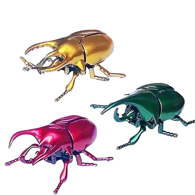 2024 Factory Direct Sale Simulation Battle Beetle Insect Toy Creative Wind Up Toy Funny Promotional Classic Toys For Kids