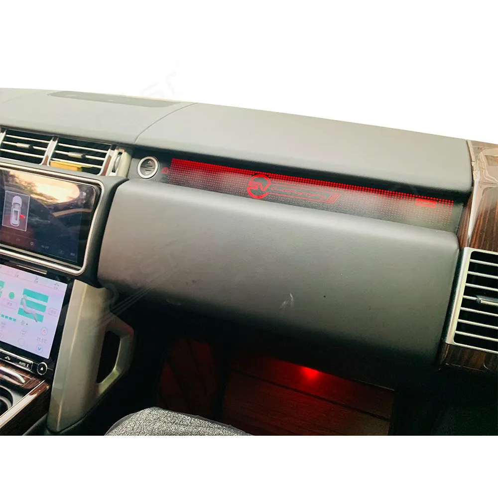 Android Car Instrument Dashboard for Land Range Rover Vogue Copilot Display Multimedia Entertainment Atmosphere Light