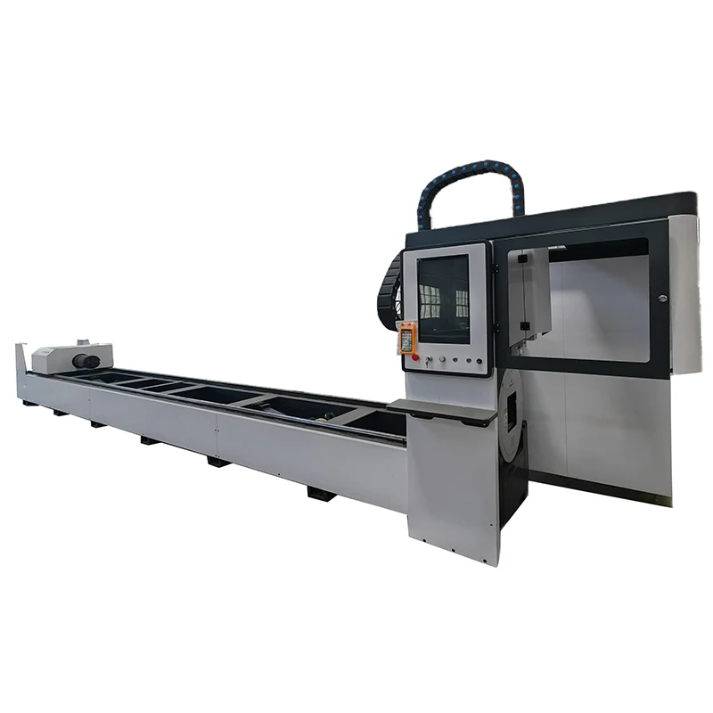 High Precision  Tube Pipe Laser Cutting Machine 1000w 1500w 3000w Fiber Laser Metal Cutting Machine With CE Certificate