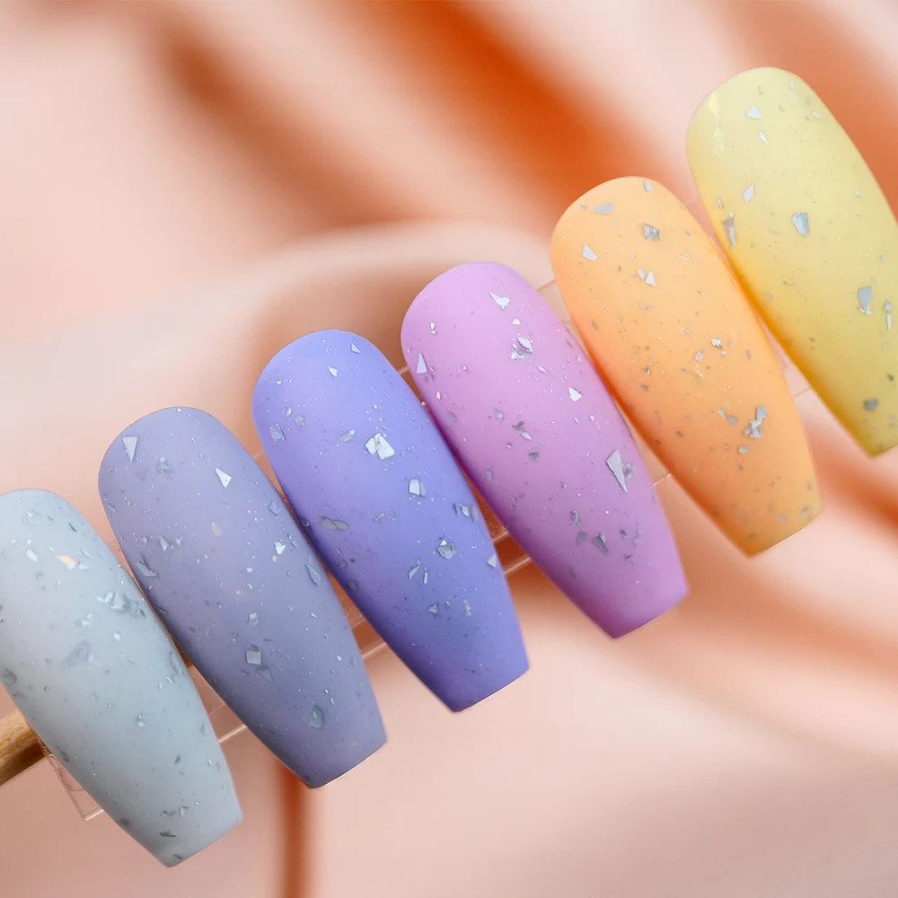 KG Matte Color No Wipe Topcoat Private Label UV Matte Nail Gel No Wipe Matte Top Coat