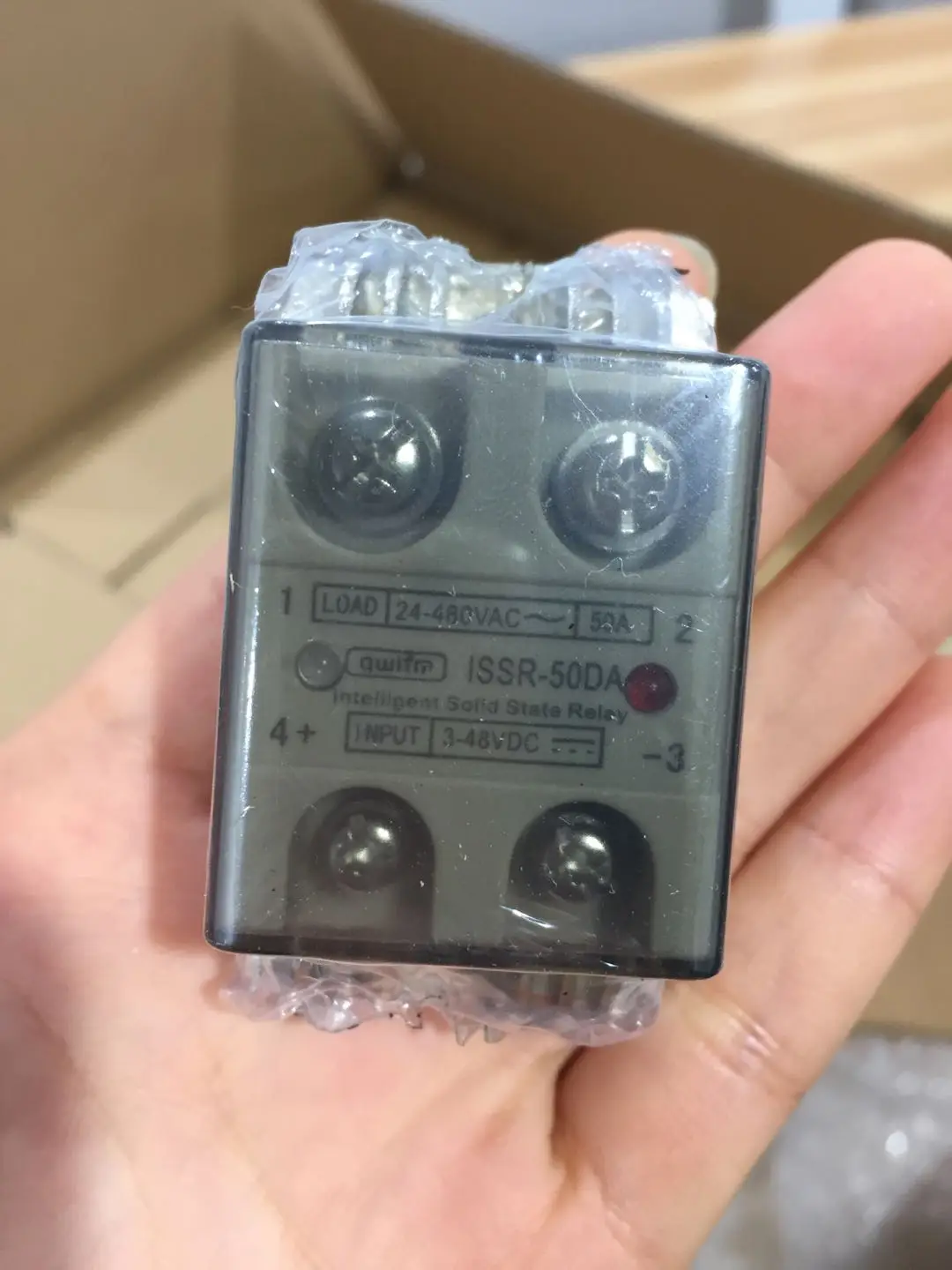 QWIFM Super Anti Magnetic Interference 40A DC SSR Solid State Relay