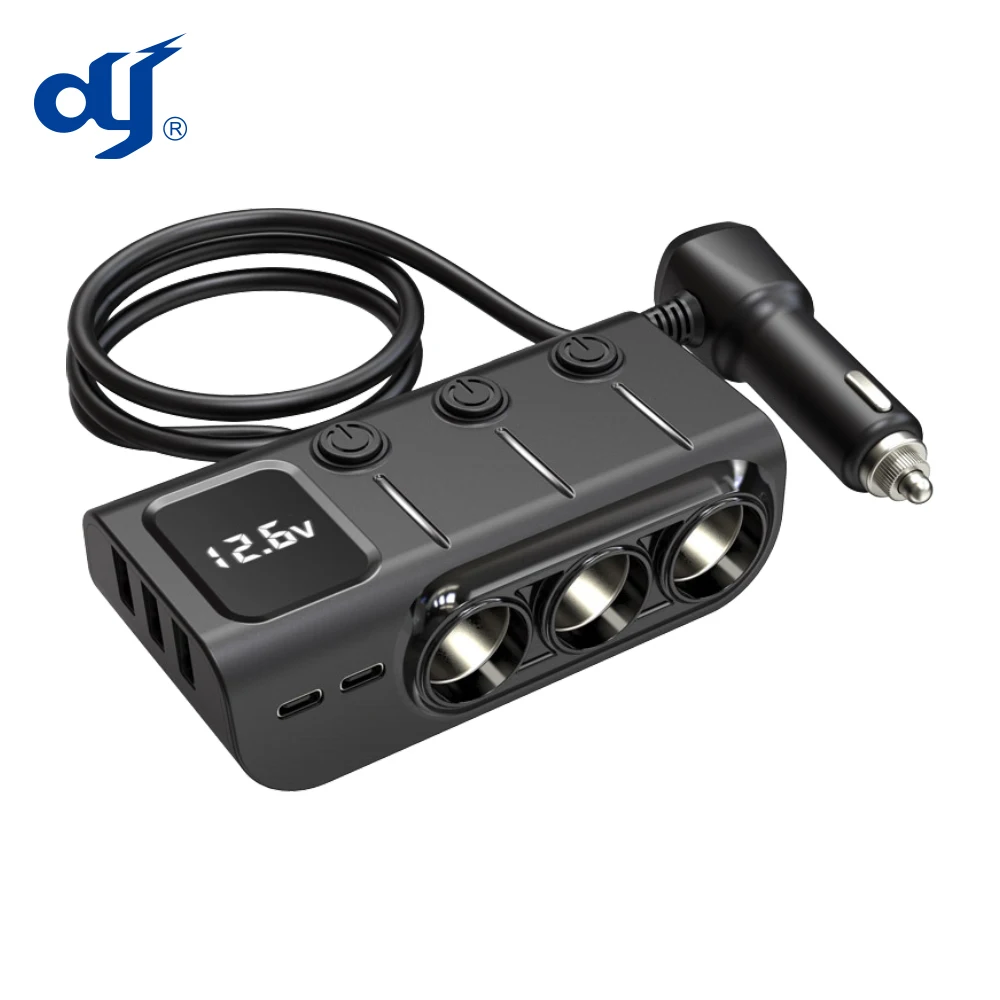 Автомобильный FM-передатчик PD 18 Вт, высокопроизводительный Bluetooth V5.0, чип, функция Hands Free с портом Type-C