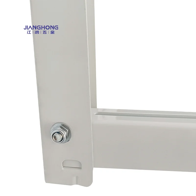 Outdoor Heavy Duty Folding Wall Mounting Ac Stand Bracket For Air Conditioner