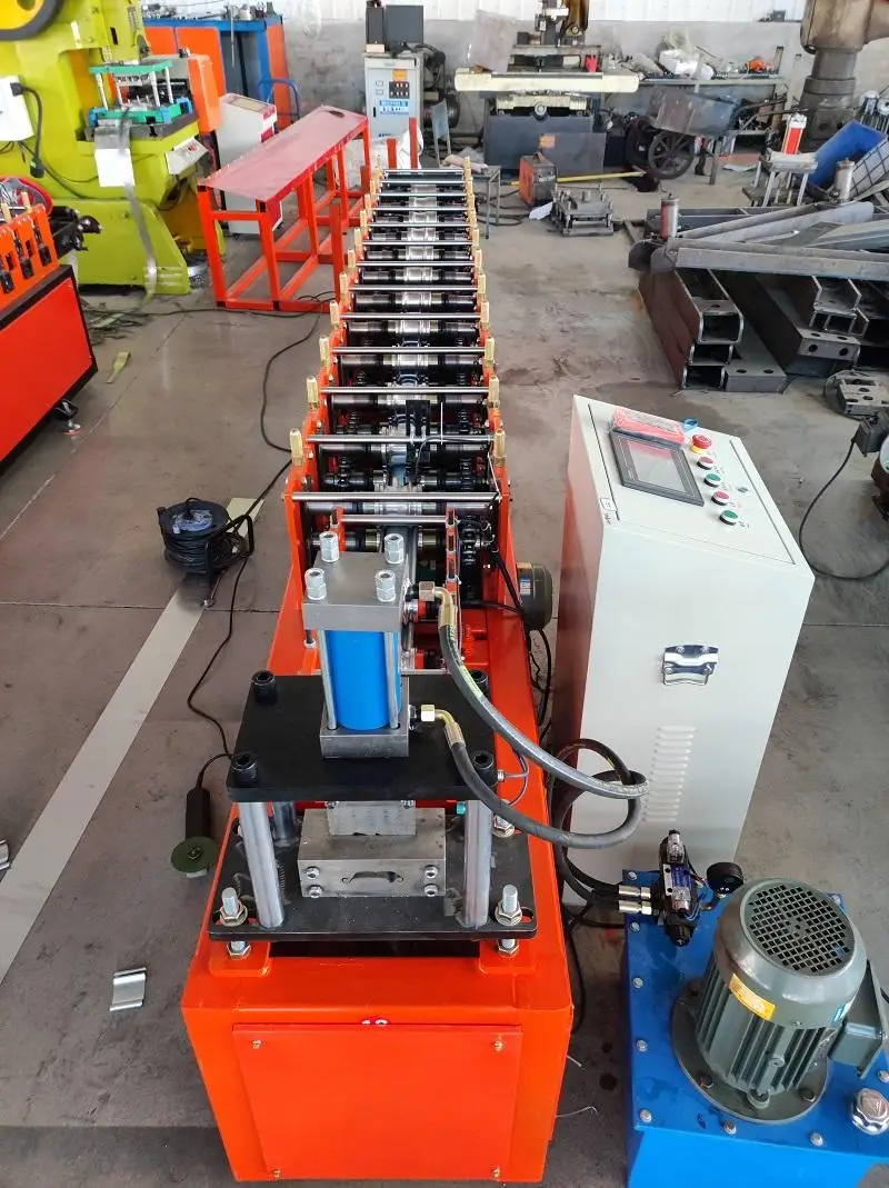 Metal Shutter Door Rolling Machine Profile Garage Door Panel Production Line Used Rolling Shutter Panel Forming Machine