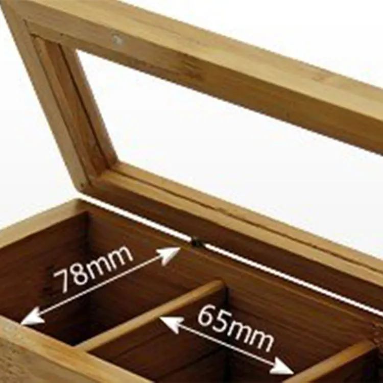 latest sale bamboo tea gift box packaging accept oem odm order