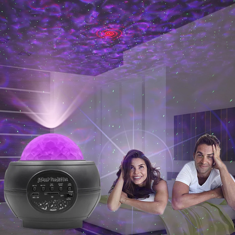 Party DJ Christmas mini Laser lights LED Stage Disco Starry sky stage Water ripple lights  for home Wedding Festival