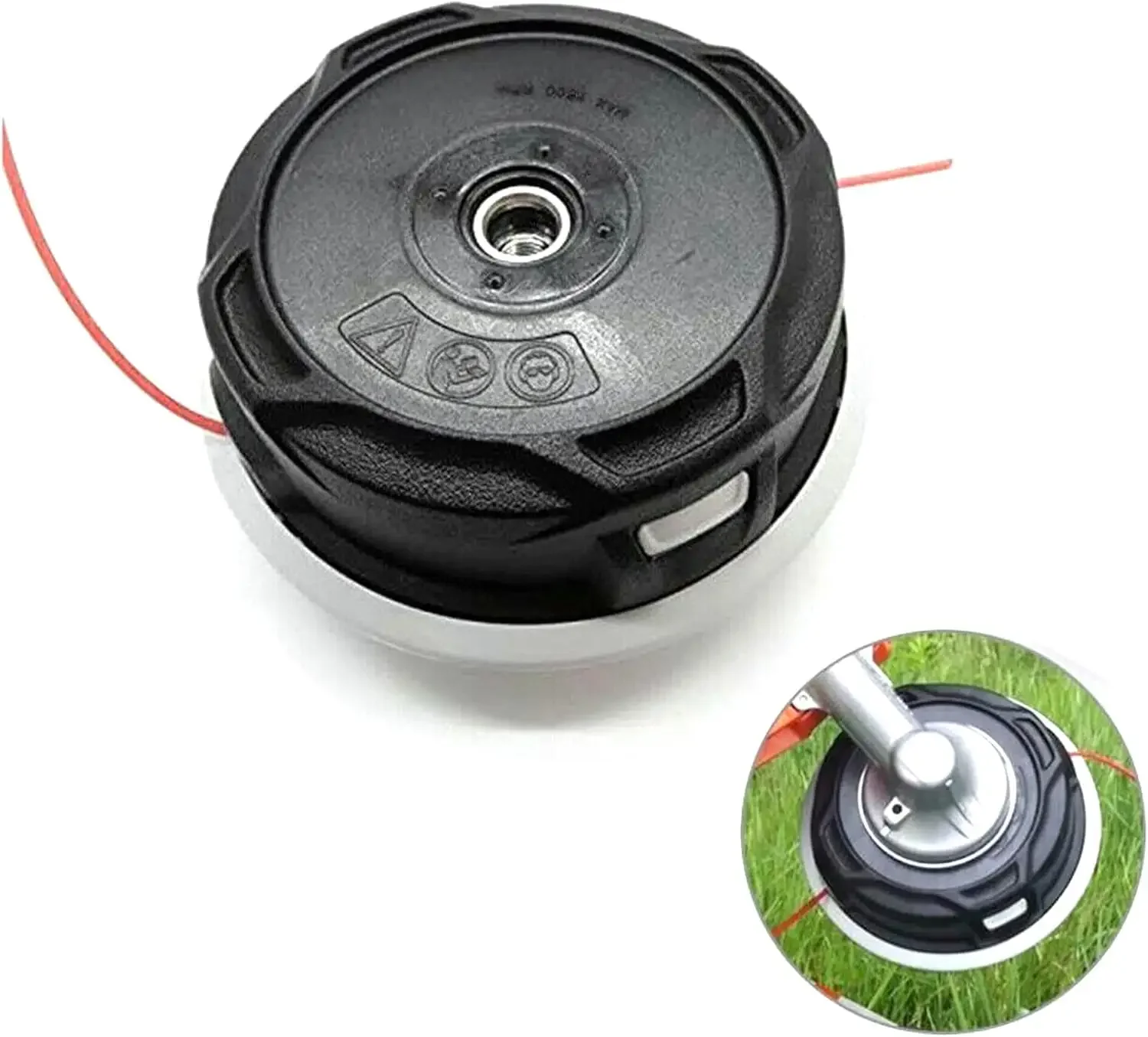 Stihl 25-2 Auto Cut Trimmer Head with Nylon Line FS55 Feed Head for Cleaning