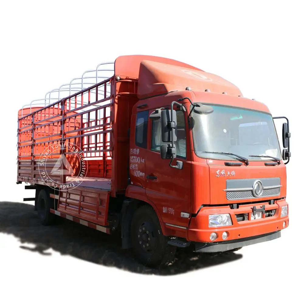 Dongfeng 10 тонн грузовик для перевозки скота на продажу