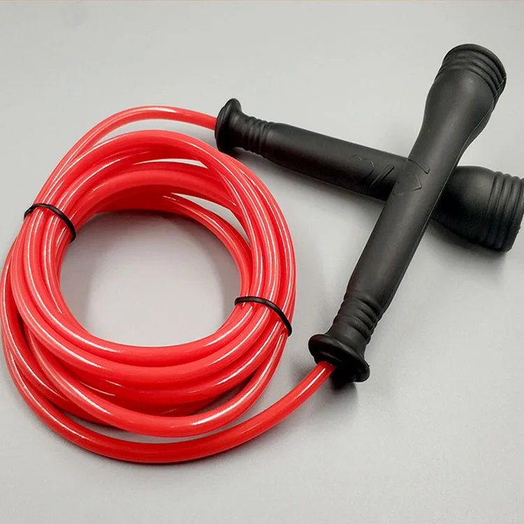 Anti-slip small handle skipping rope PVC eco friendly plastic fitness competition children student examination speed jump rope