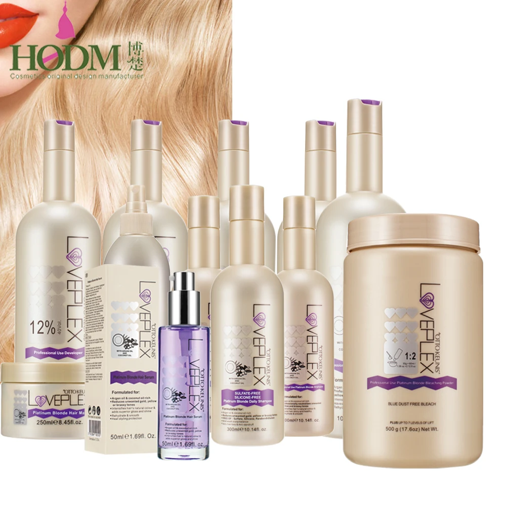 
Professional Salon Blonde Hair Purple Shampoo Bleaching Yellow Hair Keep Hair Shining And Beauty 