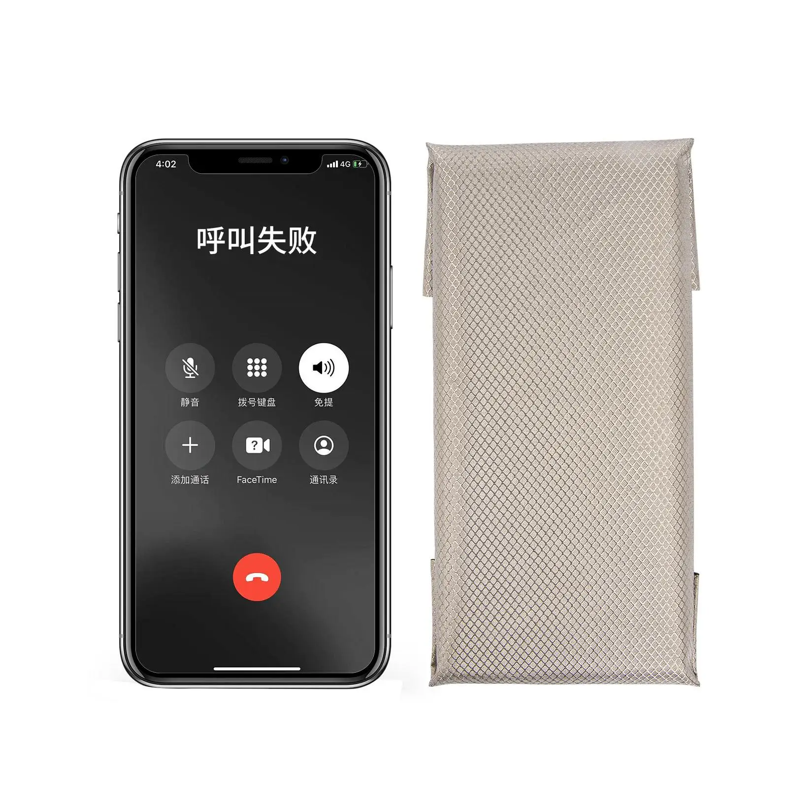 Diamond lattice  Emf Shielding Radiation Protection Signal Blocking Copper-nickel conductive Fabric