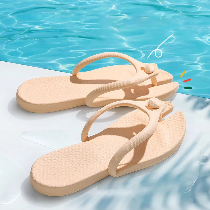 Soild Color Flat Shoes China Wholesale Slippers Beautiful and Cheap Brazil Nude Slides Slippers Girls Bunny Slippers