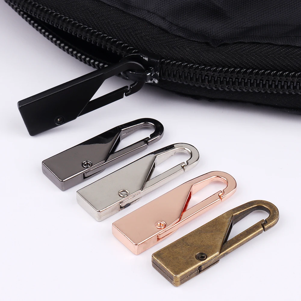 Модные металлические комплекты молнии с логотипом на заказ