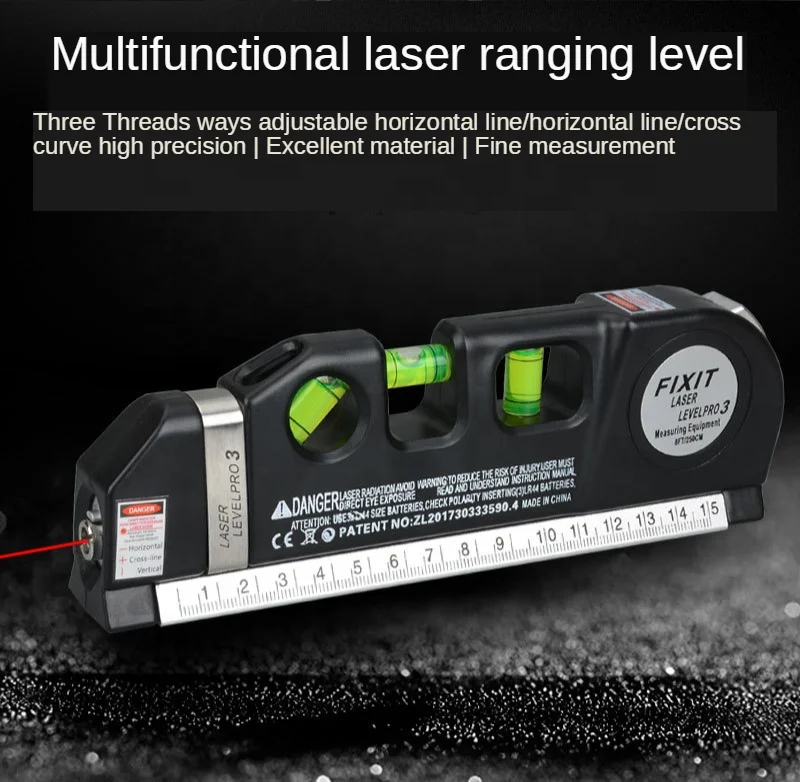 infrared laser multifunction wire bonder laser level with measuring tape