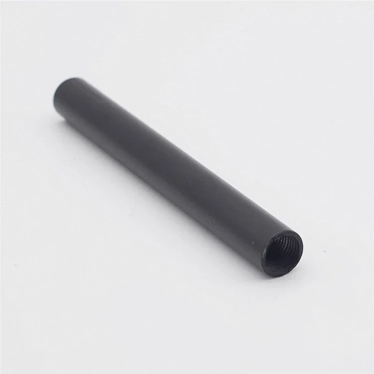 10mm inner tooth tube link solenoid black lacquered iron art lighting tooth tube water tube lighting lamp fittings