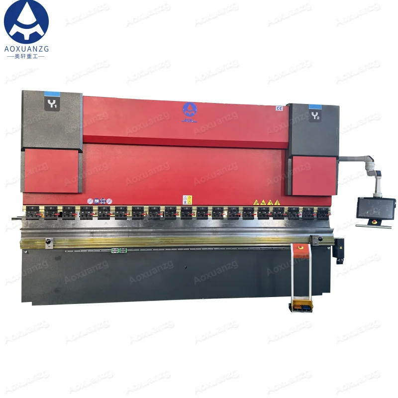 200 Ton 4+ 1 AX68T Controller High Quality Press Brake Metal Sheet CNC Hydraulic Bending Machine