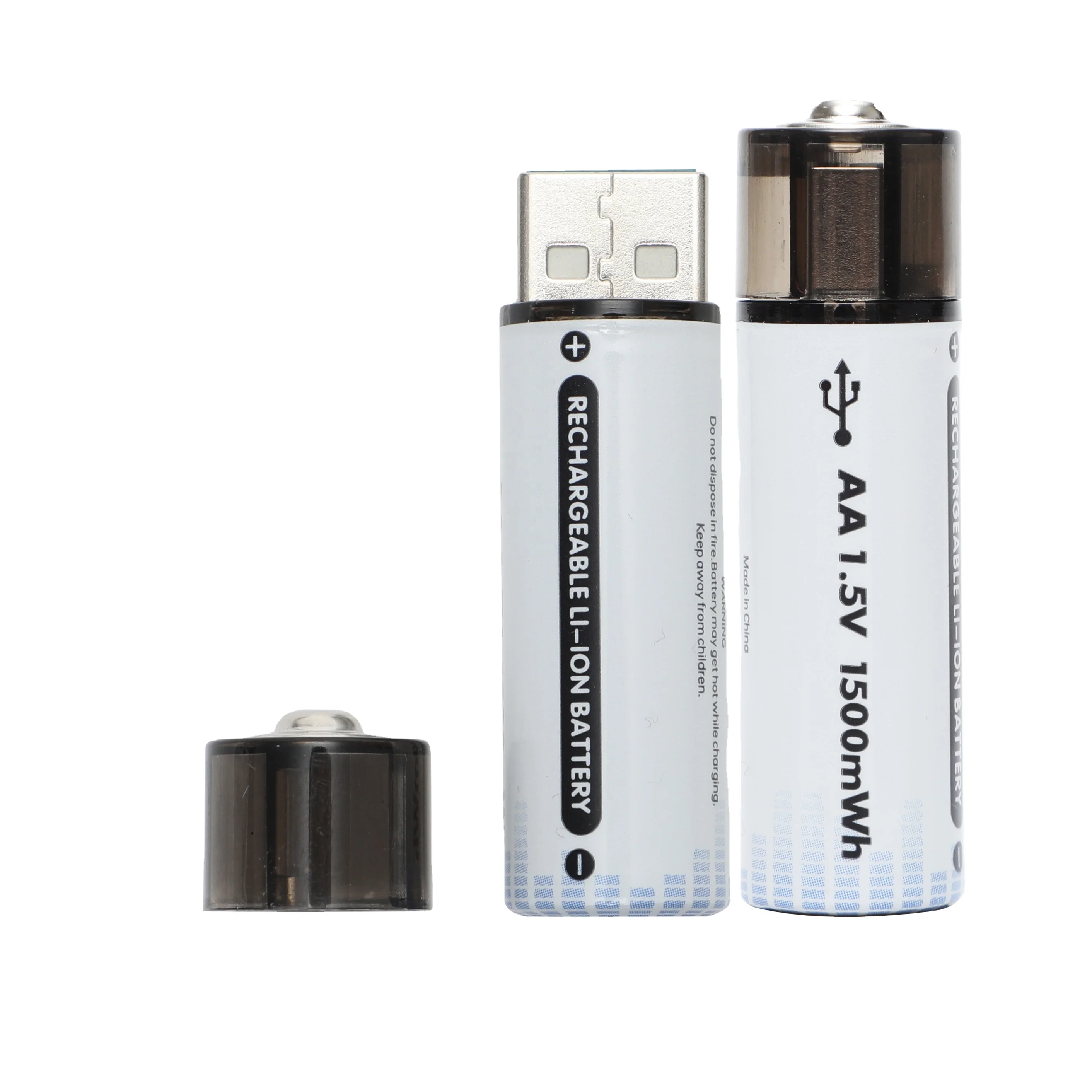 Перерабатываемый 1 5 В Размер AA Usb литиевая аккумуляторная батарея Вольт литий-ионные батареи