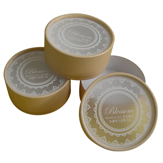 
Custom New Style paper cylinder kraft paper tube for gift 