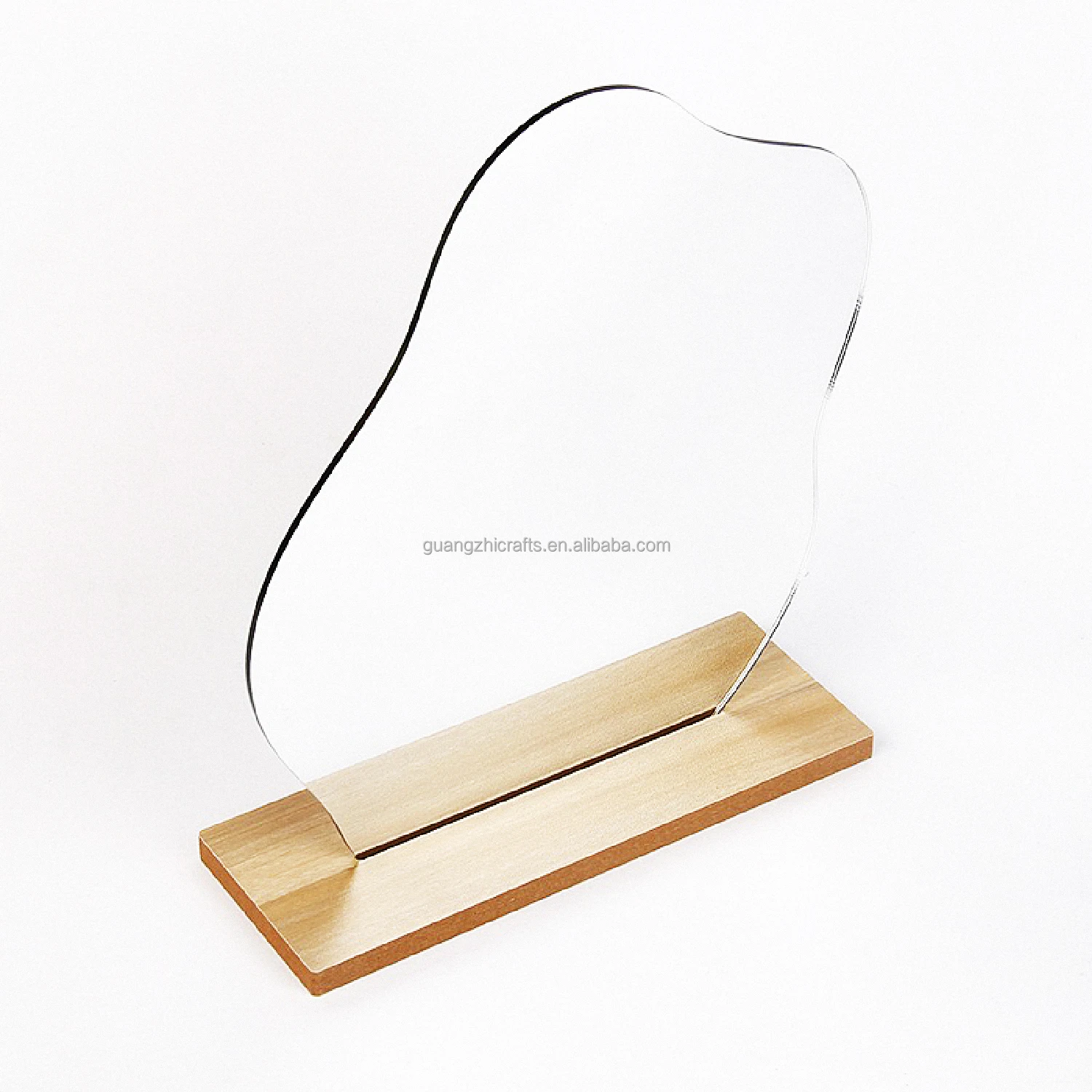 Home Decor Acrylic Makeup Mirror Modern Acrylic Photo Mirror Irregular Shaped Acrylic Makeup Mirror