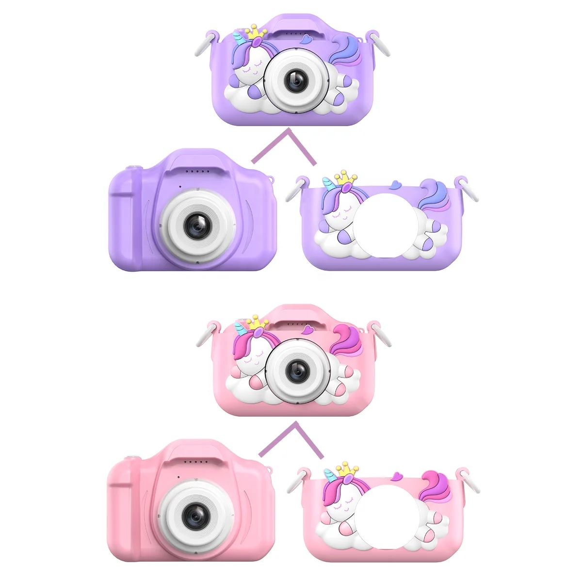 Lower Price HD 1080P Video Camera for Kids Children Selfie Camera Kids Gift Smart Digital Camera Kids Toy