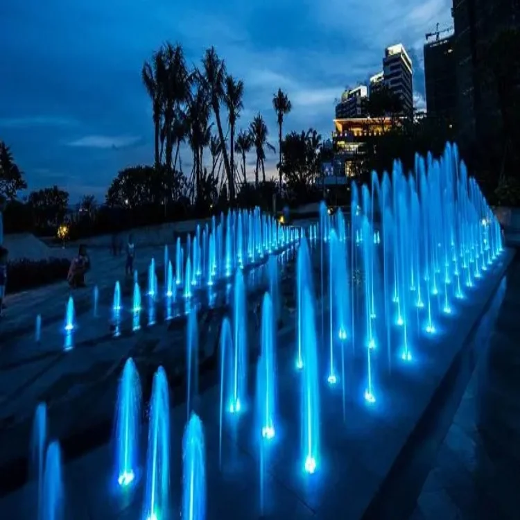 Easy Installation Dry Deck Floor Fountain Dancing Water Fountain for Square Decoration