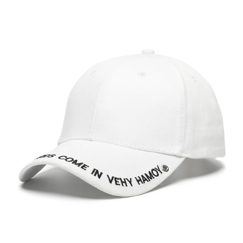 Customized Made Men Caps High Quality Embroidered Baseball Cap Custom Embroidery Logo 6 Panels Unisex Sport Baseball Cap