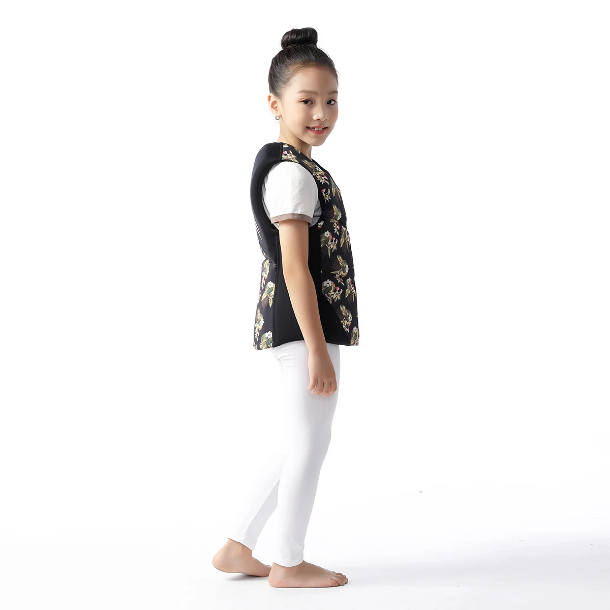 Kids Swim Jacket Float Vest Swimsuit - Boys Girls Children Neoprene Swimwear Buoyancy Jacket Floating Suit