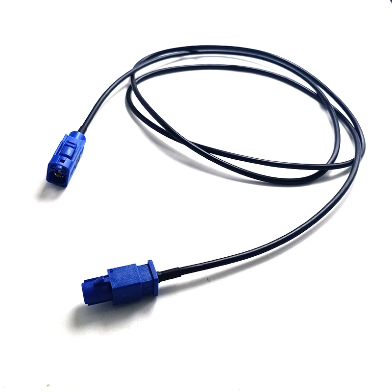 Popular cable assembly crimping Fakra C female to Fakra C male for Rg174