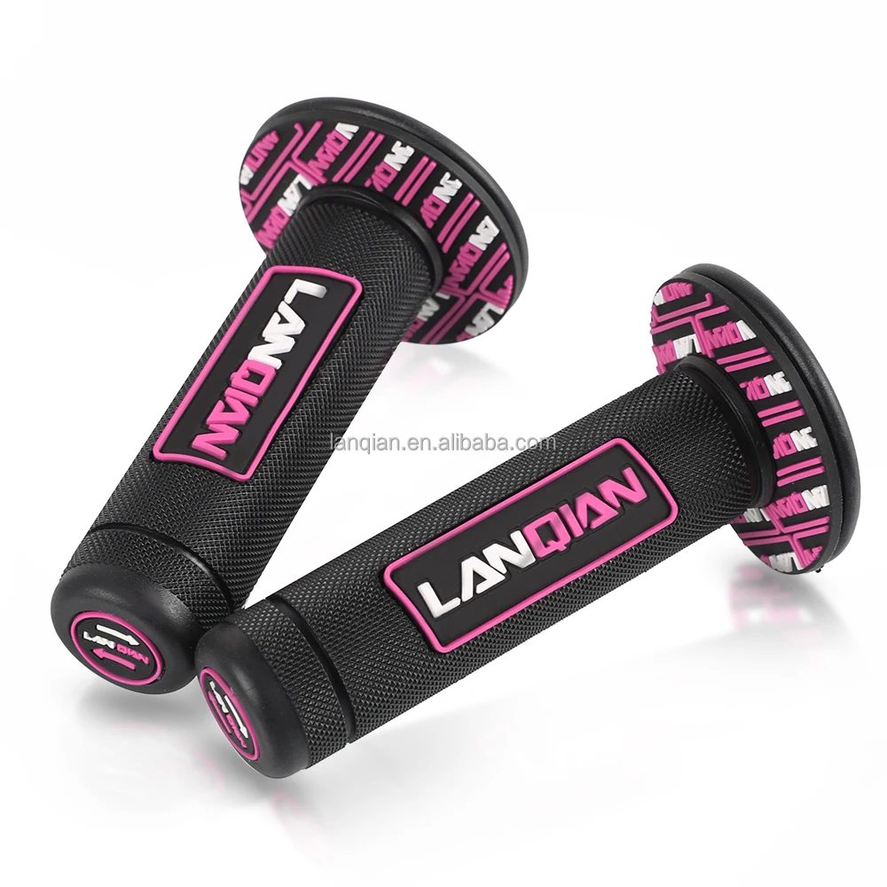 Motorcycle Accessories For Yamaha DT200 DT 200 1988-1994 1993 1992 1991 Handle Bar Handle Grips Rubber Gel Hand Handlebar Grips