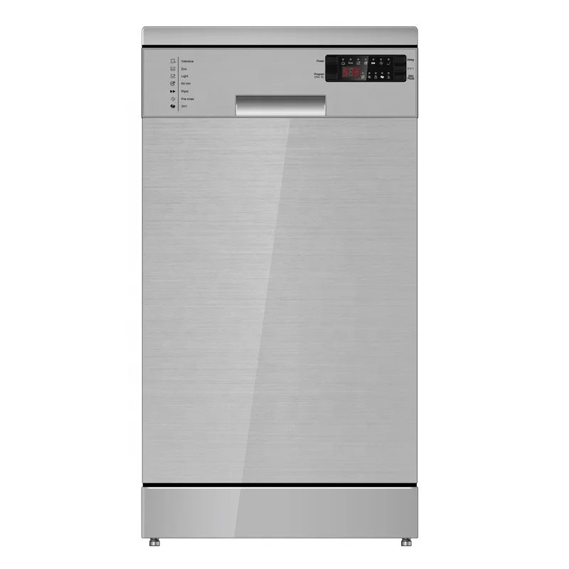 Free Standing Power Saving 45cm 9 Place Settings Mini Dishwasher Machine For Home