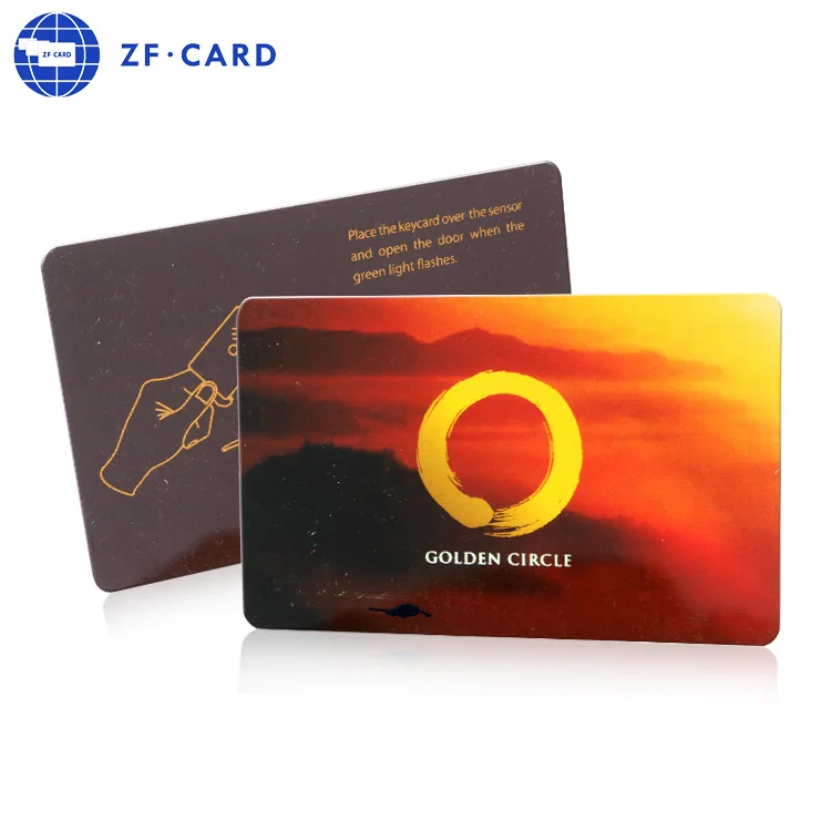 Cost Effective White Blank Plastic PVC Card with 13.56Mhz ISO 15693 with I CODE SLI Chip for Access Control