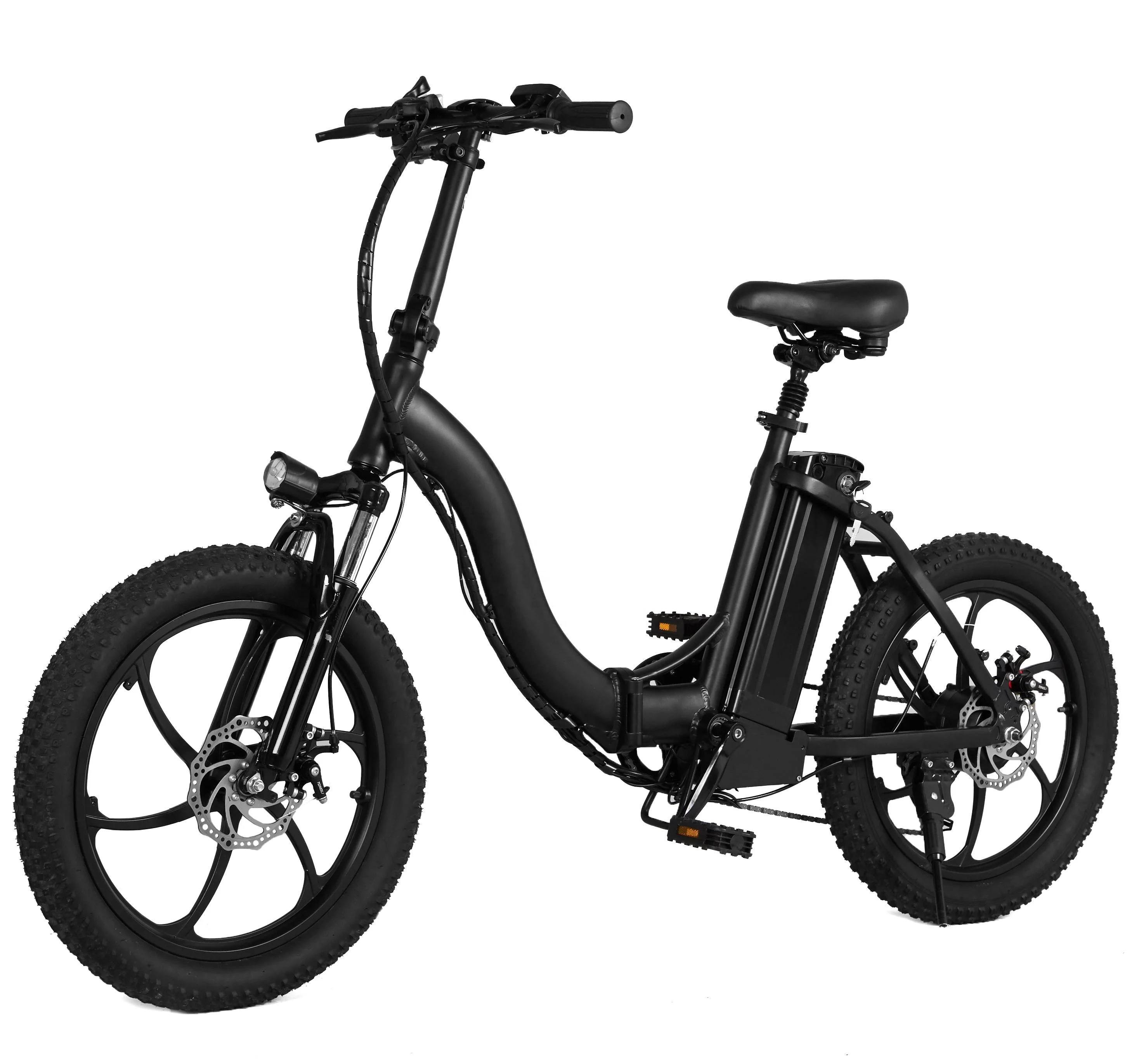 EU/US Stock 1000w ebike 6061 Электрический складной велосипед из алюминиевого сплава 750 Вт Толстая шина с литиевой батареей 1000 48 В