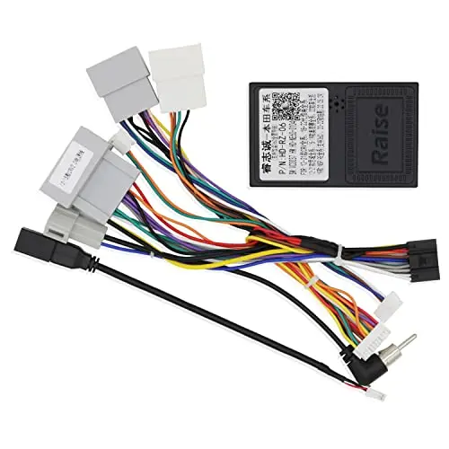 Car audio navigation power harness kit for 12-15 Honda Civic CRV CIVIC High Edition with power cable protocol box CANBUS BOX