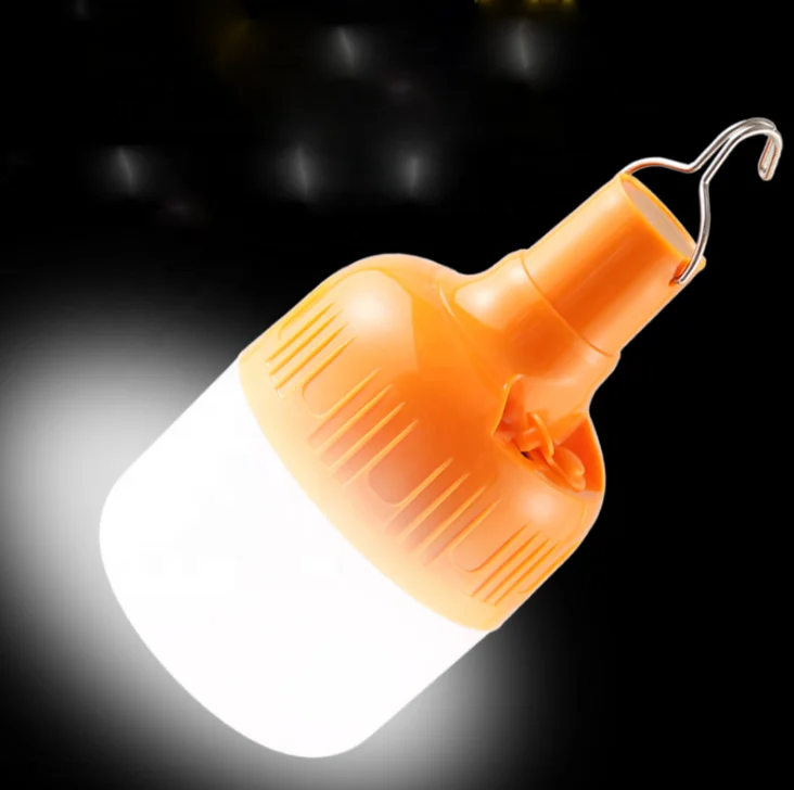 
Portable Camping Bulb 100W Rechargeable Lantern Work Light Emergency LED Bulb 