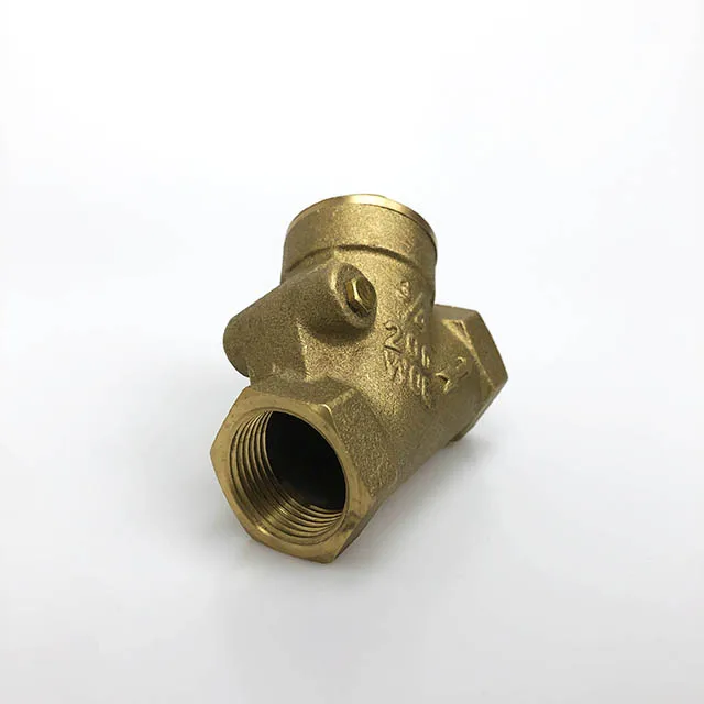 
China Good Supplier Brass Y Check Valve 200 WOG NPT thread 