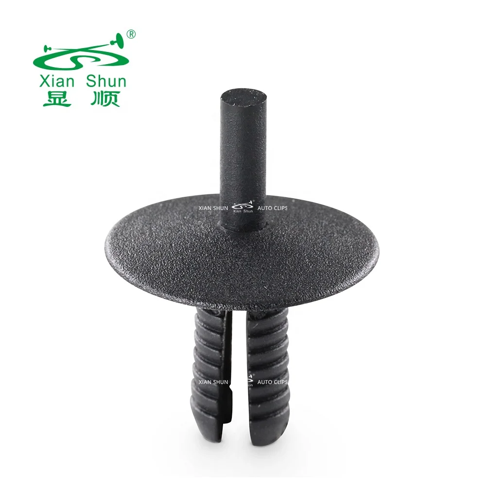 Xianshun auto clip fender liner push typr retainer for bumper grille hood quater fender pillar interior