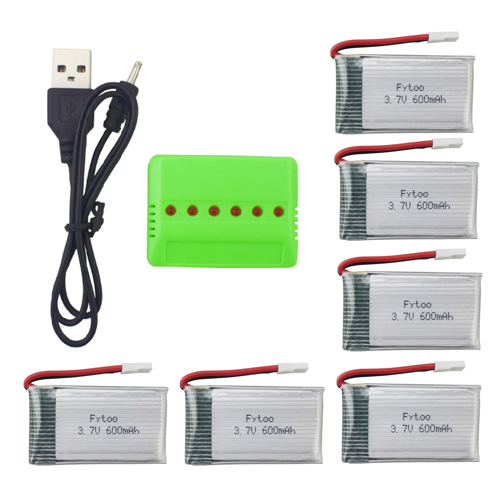 Аккумулятор 3,7 в 600 мАч для X708 X708W X709 UDI U45 U45W U42 U42W SYMA X5C X5SW X5SC S5 S5C S5W E32HW SS40 FQ36 T32 T5W H42 CW4