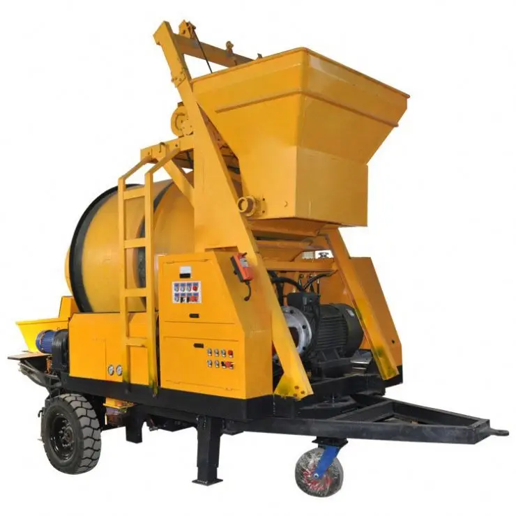 concrete mixer with pump and concrete mixer mobile Mini Mobile Engine Concrete Mixer With And Pump