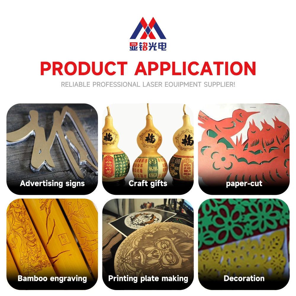 High Quality High Precision Dsp Control System 1390 CO2 Laser Cutting Machine Factory Supply Wood Plastic MDF Leather