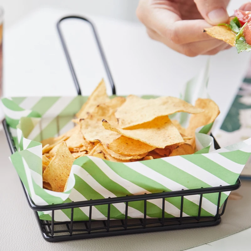 New Wholesale Spot Food Oil Proof Air Fryer Oven Parchment Absorbing Blotting Baking Silicone Oil Paper