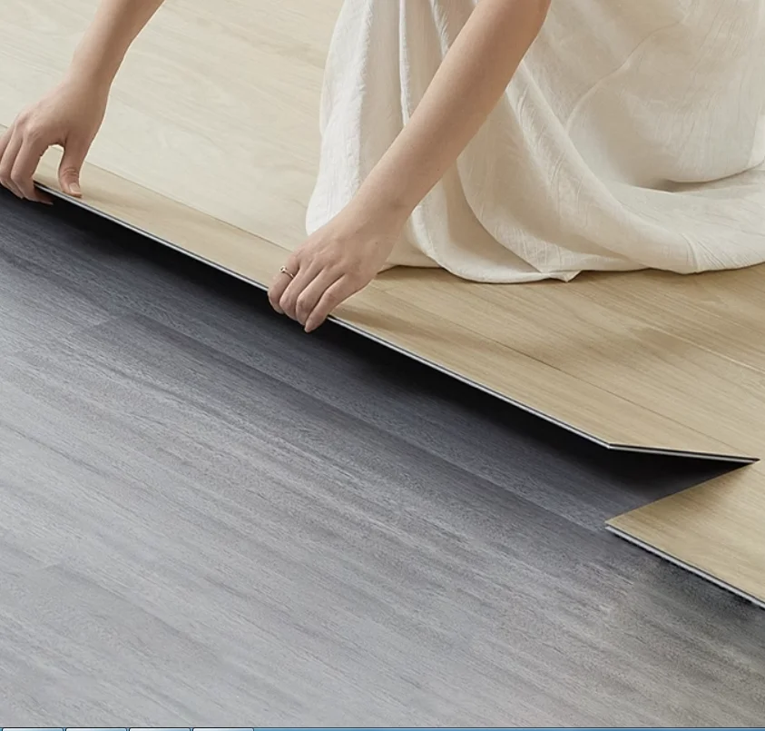 Waxed Wholesale Price AC3 AC4 Laminated Parquet Wood Flooring