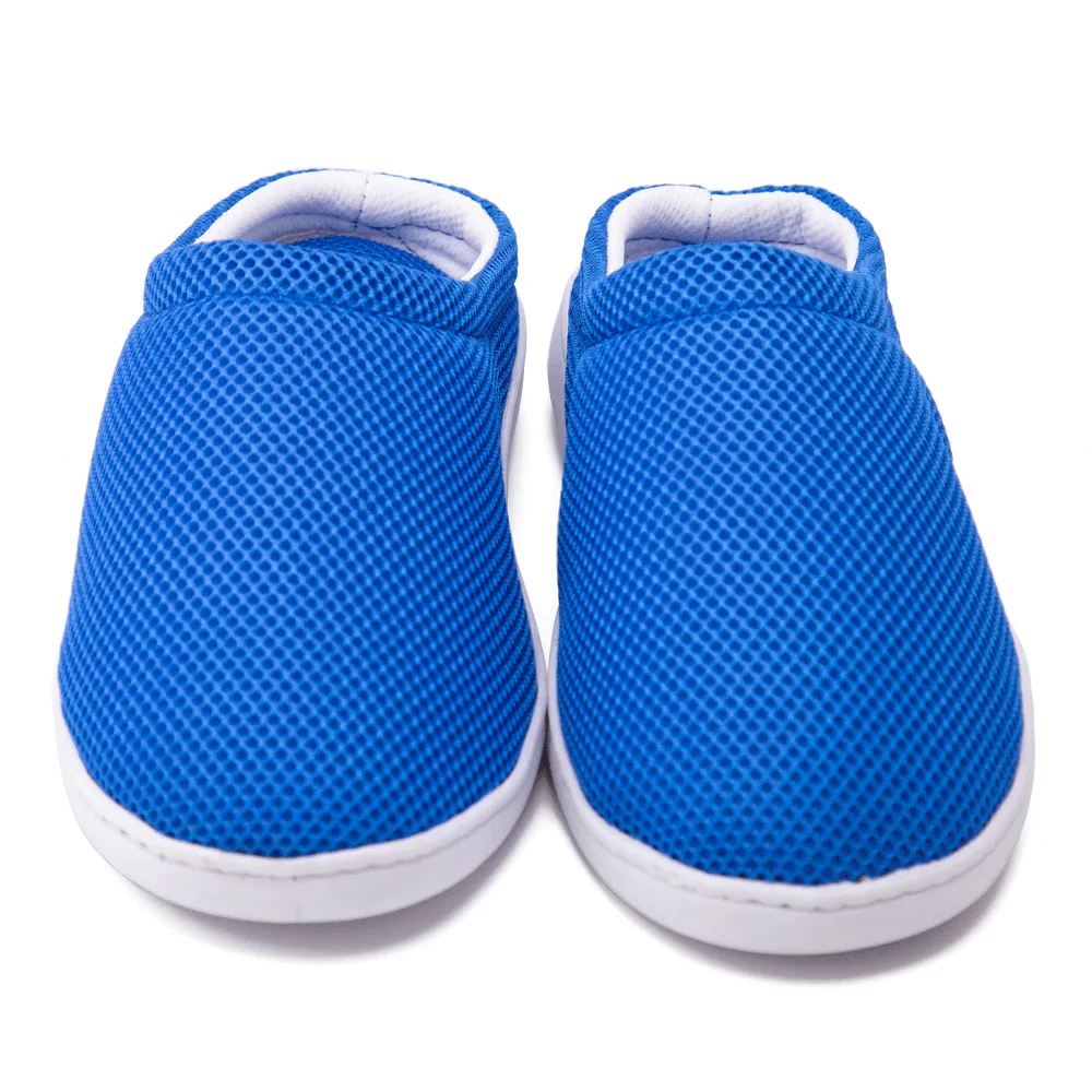 
Custom Logo Comfort Mesh Bamboo Gel Slippers 