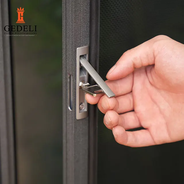 High-End Thermal Break Aluminium Windows and Doors Manufactur Aluminum Alloy Door and Aluminum Windows System Casement Window
