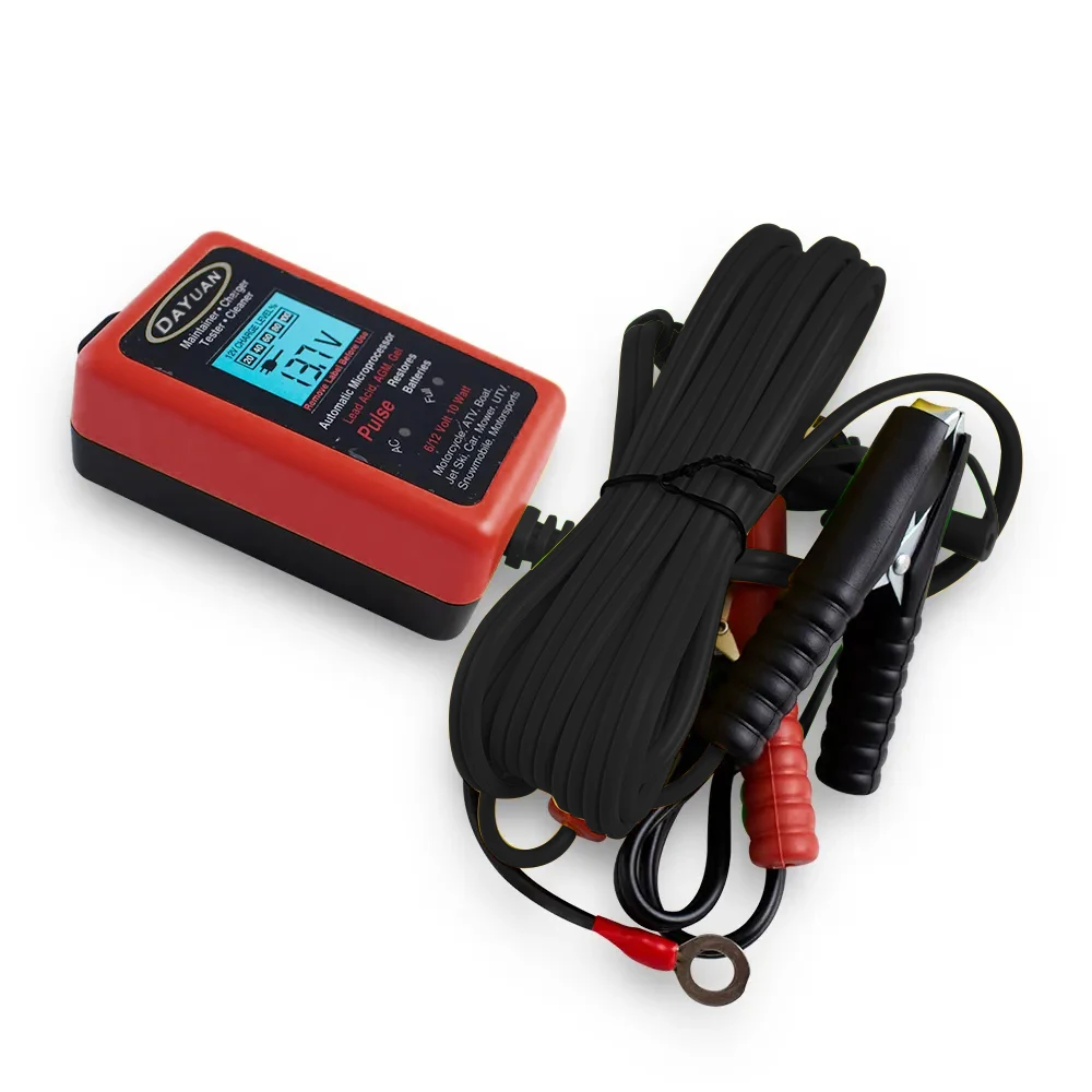 Car Emergency Charging 6/12 Volt 750mA Lead-acid Automotive Batteries Charger Portable Car Battery Charger And Maintainer