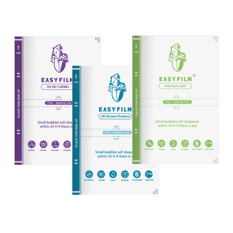 High Quality Wholesale screen protector sheet HD Clear TPU hydrogel film for Samsung Galaxy Z flip 3 Sony xperia xz3