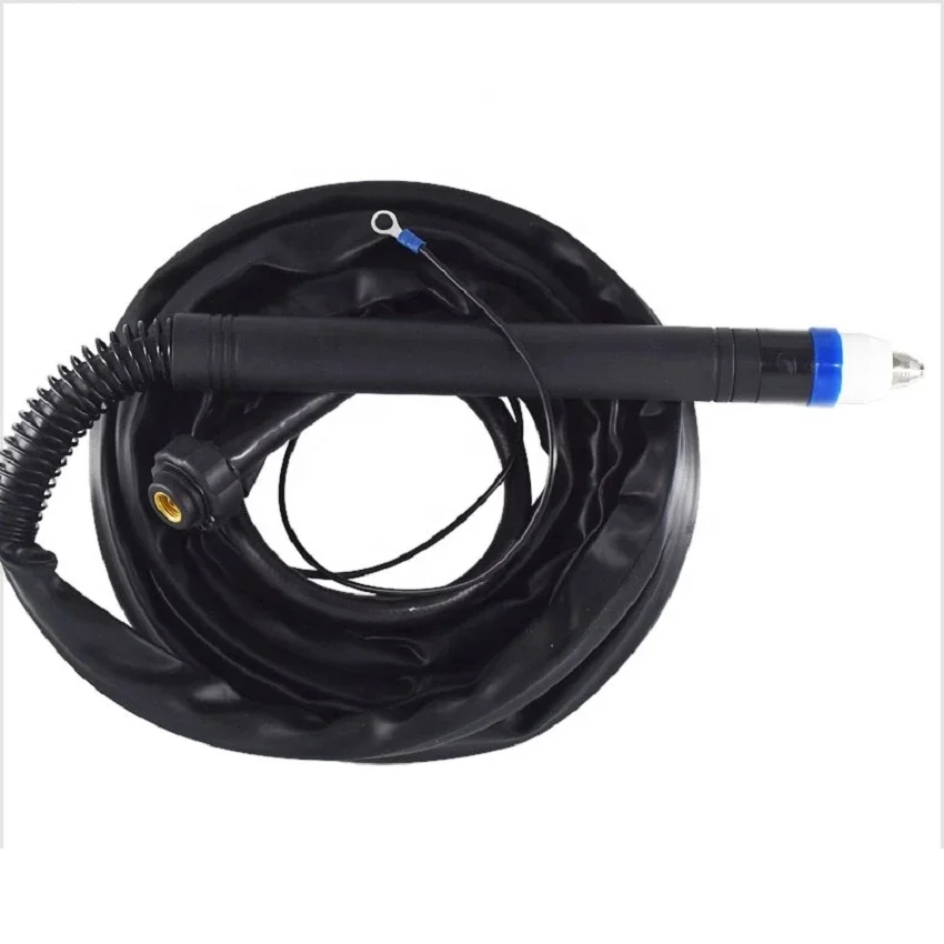 Black Wolf P80 Straight handle Torch Complete For Cutting Machine And Plasma Cutter Air Cooled Cutting Knife 5M