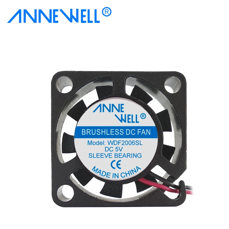 DC 2006 20x20x6mm Mini Projector 5 V 12 V exhaust Axial flow 20 mm Fan Mini Micro 3d Printer air purifier drone Dc Cooling fan